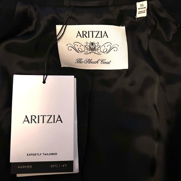 Brand New Aritzia Slouch Coat in (Re)Camel Wool - Picture 6 of 11